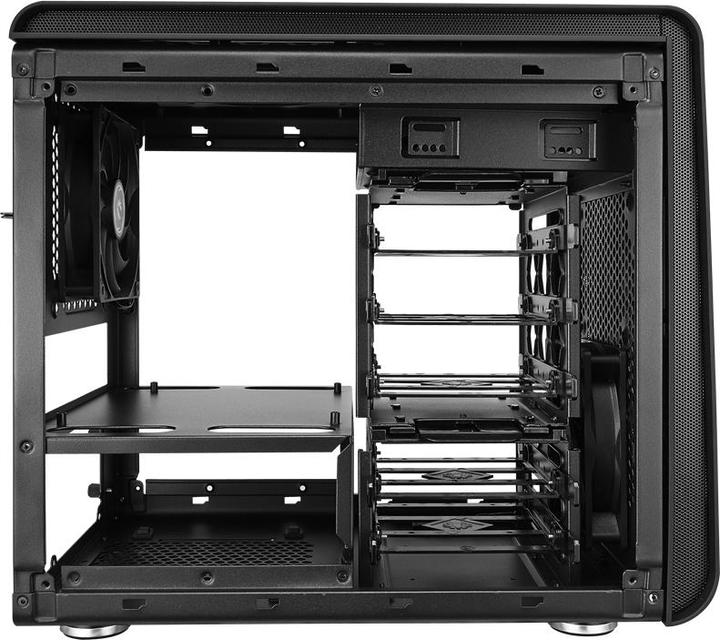 Produktbild BitFenix Phenom Mini-ITX, schwarz, o. NT (Mini-ITX)