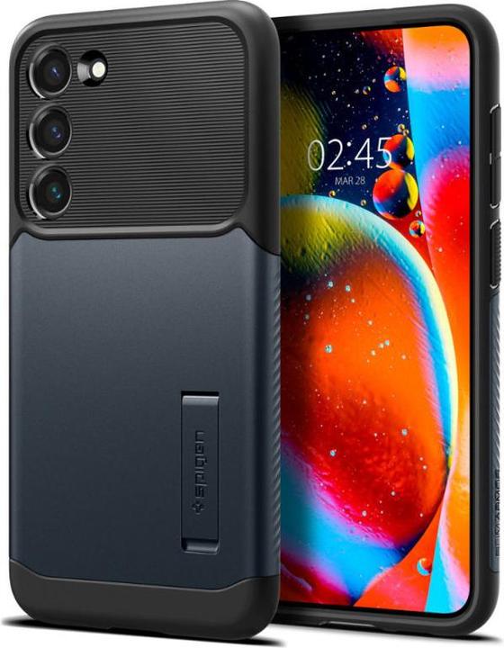Produktbild Spigen Slim Armor Galaxy S23+ Plus Metal Slate (Samsung Galaxy S23+)