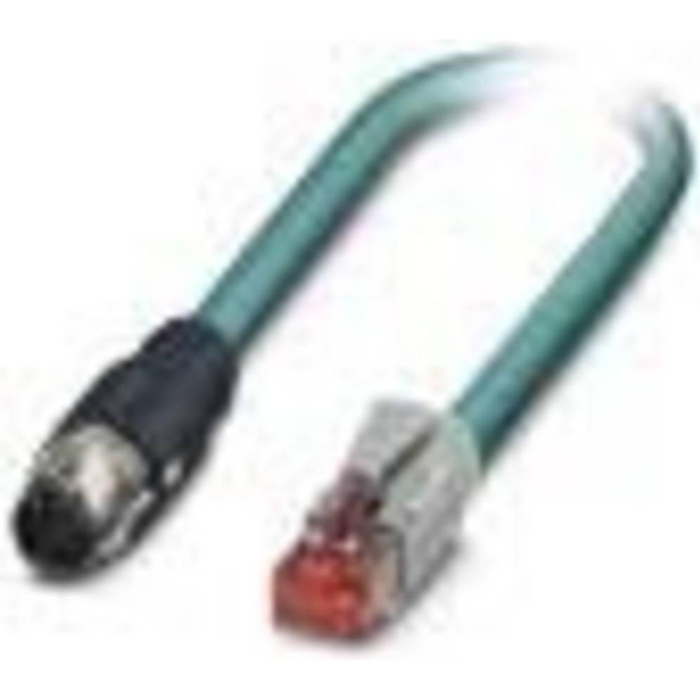 Thumbnail - Phoenix Contact 1407414 Sensor-/Aktor-Anschlussleitung 1 m Polzahl: 8 1 St., Elektronikkabel + Stecker, Blau