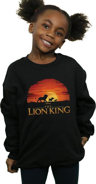 Produktbild Disney The Lion King Movie Sunset Logo Sweatshirt Mädchen (152, 158)