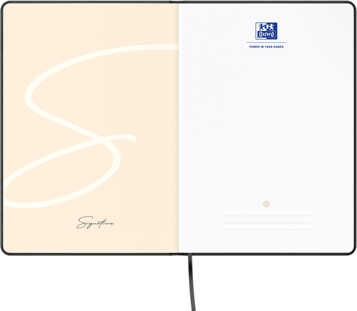 Produktbild Oxford Notizbuch "Signature", A5 (A5, Kariert, Harter Einband)