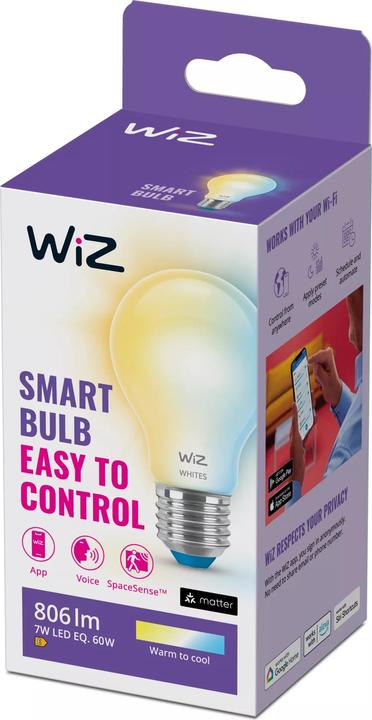 Produktbild WiZ Milchglas (E27, 7 W, 806 lm, 1 x, E)
