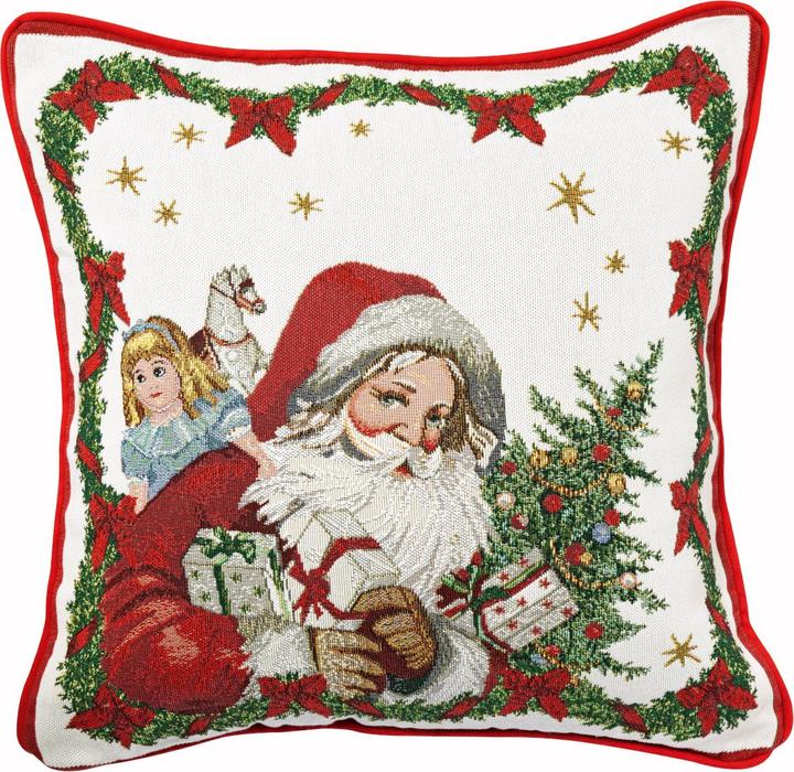 Actual product image Villeroy & Boch Tapestry cushion, Santa Toy's Fantasy (45 cm)