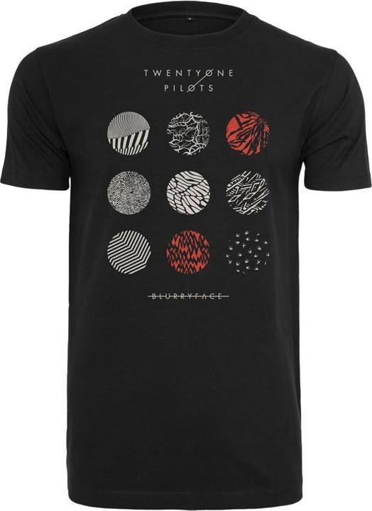 Actual product image Merchcode Mens Pattern Circles Twenty One Pilots T-Shirt (L)