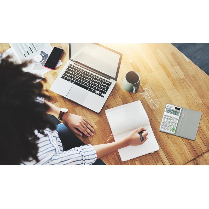 Thumbnail - Q-Connect, Taschenrechner, Kf01603 (Solarzellen, Batterien)