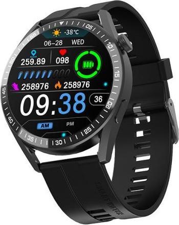 Actual product image Tracer 47304 Smartwatch SM8V Onyx