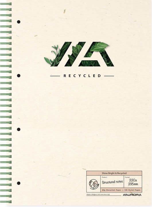 Produktbild Aurora Block (A4, Liniert, Weicher Einband)