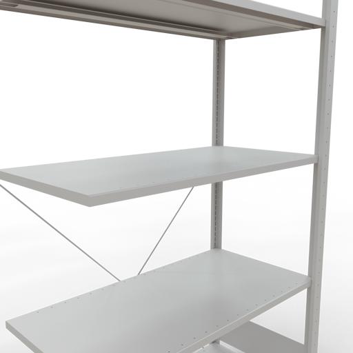 Actual product image Schulte Lagertechnik MULTIplus85 boltless bay system with cross brace