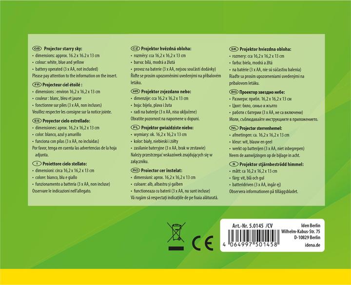 Actual product image Idena Starry sky