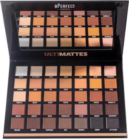 Image du produit BPerfect Cosmetics Ultimattes (Eye Shadow Palette, 384 g)