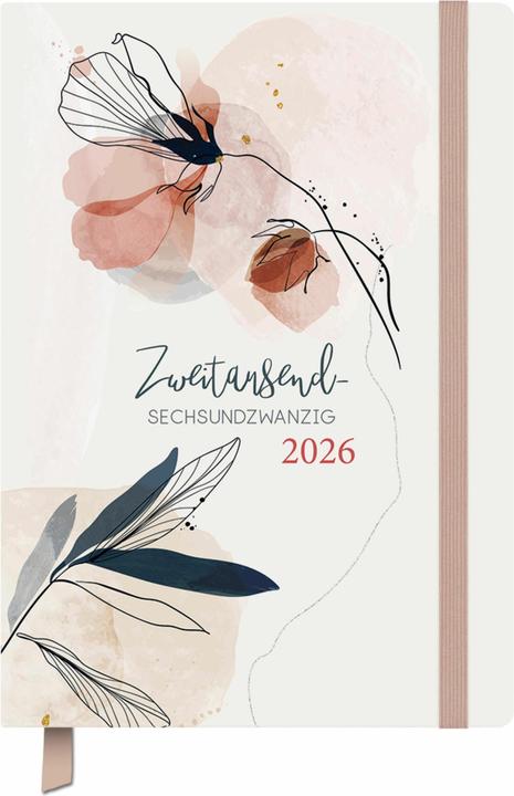 Terminkalender Classic Timer Blütenzaub (A6, 1 week / 2 pages)