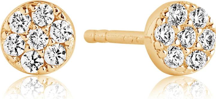 Immagine prodotto Sif Jakobs Orecchini piccoli placcati oro con zirconi Cecina SJ-E2773-CZ(YG) (Argento 925)