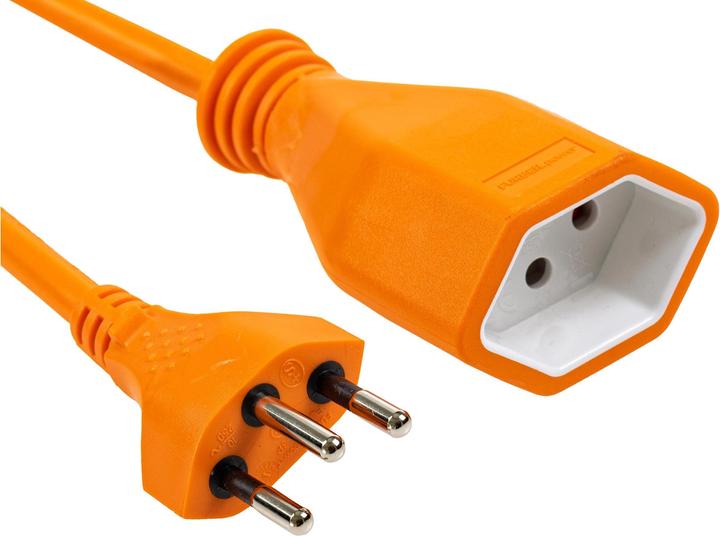 Immagine prodotto Furber.power Cavo di prolunga T13-T12 1,8 m Arancione (1.80 m, Tipo 12, Tipo 13)