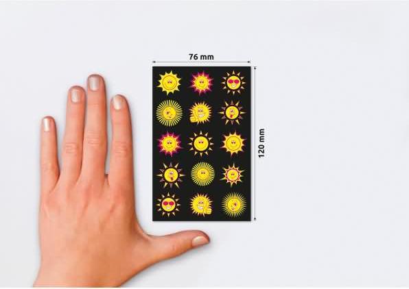 Actual product image Z-Design Neon Sticker