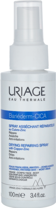Actual product image Uriage BariÃ©derm Cica Spray (Body cream, 100 ml)