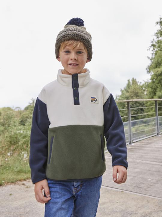 Image du produit Vertbaudet Jungen Fleeceshirt mit Taschen (92)
