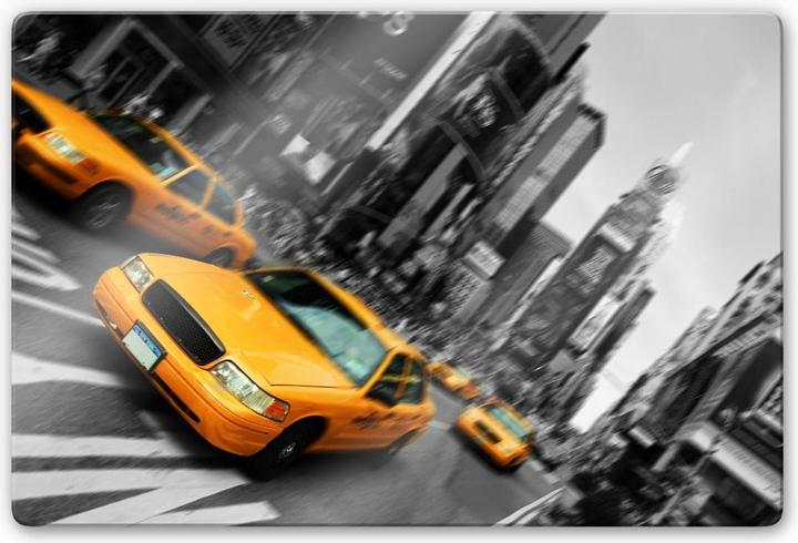 Actual product image Trenddeko New York Taxi (60 x 40 cm)