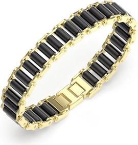 Guess - Stylish gold-plated bracelet for men Race JUMB04411JWYGGMT/U