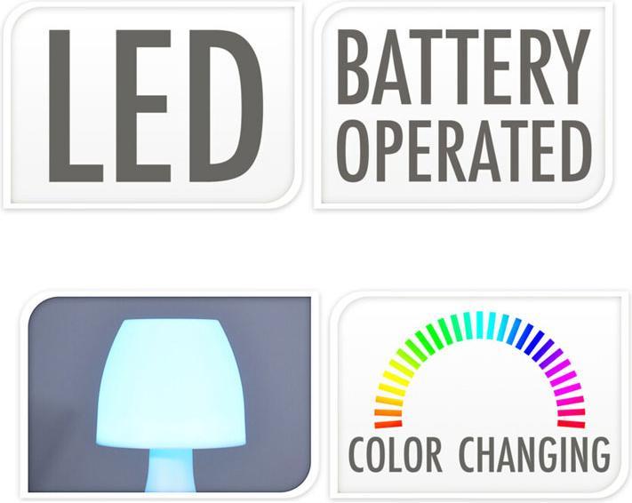 Image du produit Lampe de table LED RGB