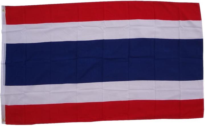 Actual product image trends4cents Flag Thailand 90 x 150 cm flag with 2 eyelets 100g/m² fabric weight hoist flag for pole
