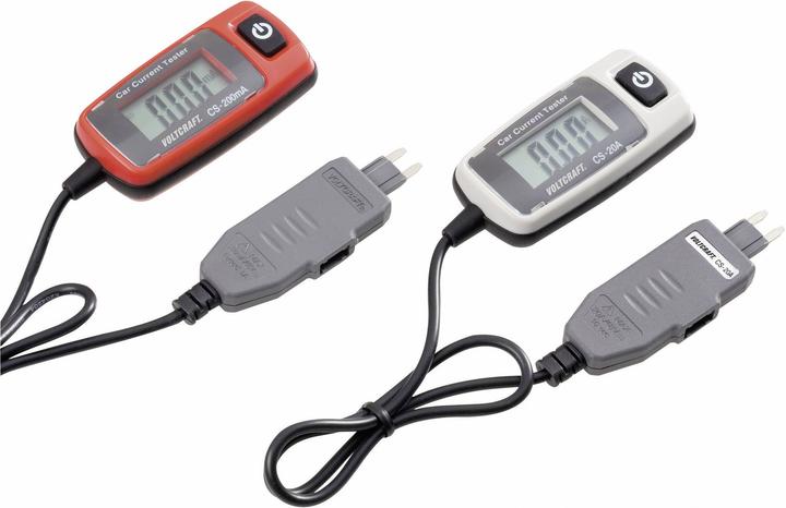 Actual product image Voltcraft Mini flat fuse current test set