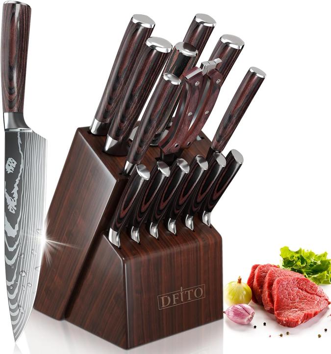 Produktbild Dfito 15-teiliges Messerblockset