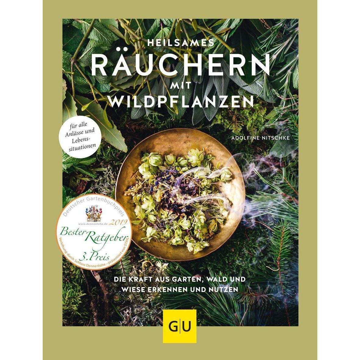 Heilsames Räuchern mit Wildpflanzen, Fachbücher von Adolfine Nitschke
