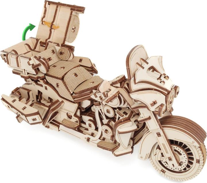 Immagine prodotto Eco Wood Art Kit modello in legno 3D - Moto Cruiser