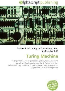 Produktbild Turing Machine (Agnes F. Vandome, Frederic P. Miller, John McBrewster, 2010)