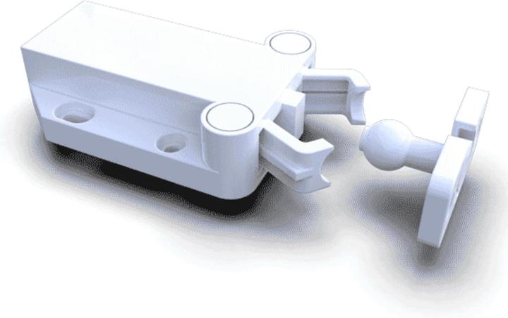 Productafbeelding LAMP® MC-37F knevelslot, 78 Newton, wit kunststof