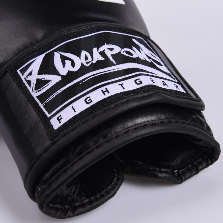 Produktbild 8Weapons Boxhandschuhe - Pure black 16 Oz