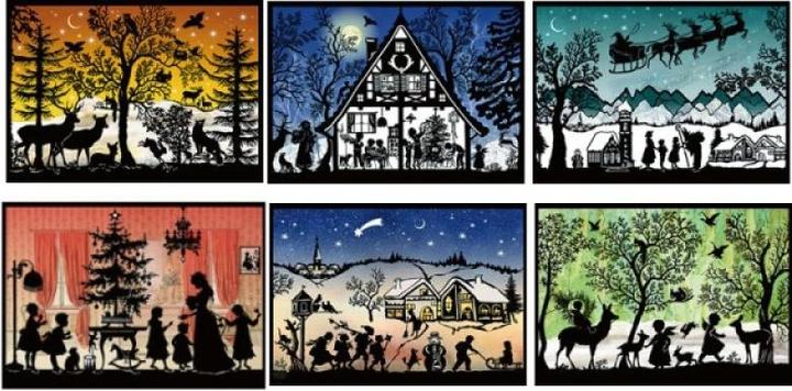 Actual product image MINI - Advent Calendar Merry Christmas (6 pcs.)