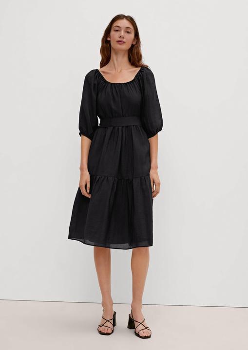 Actual product image Comma Kleid Stufenkleid mit Allover-Muster (40)