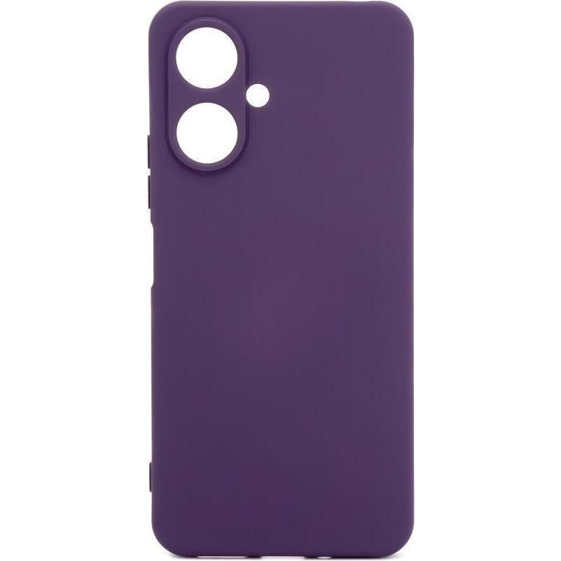 iLike Custodia in silicone per Poco M6 Nano (Xiaomi Poco M6), Cover smartphone, Viola