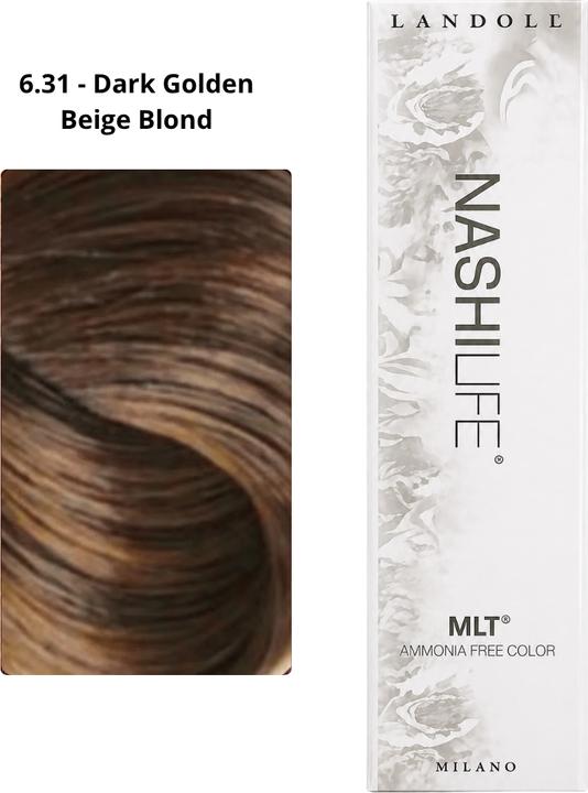Produktbild Nashi Color 3D Reflex Technology Haarfarbe (Dark Golden Beige Blond)
