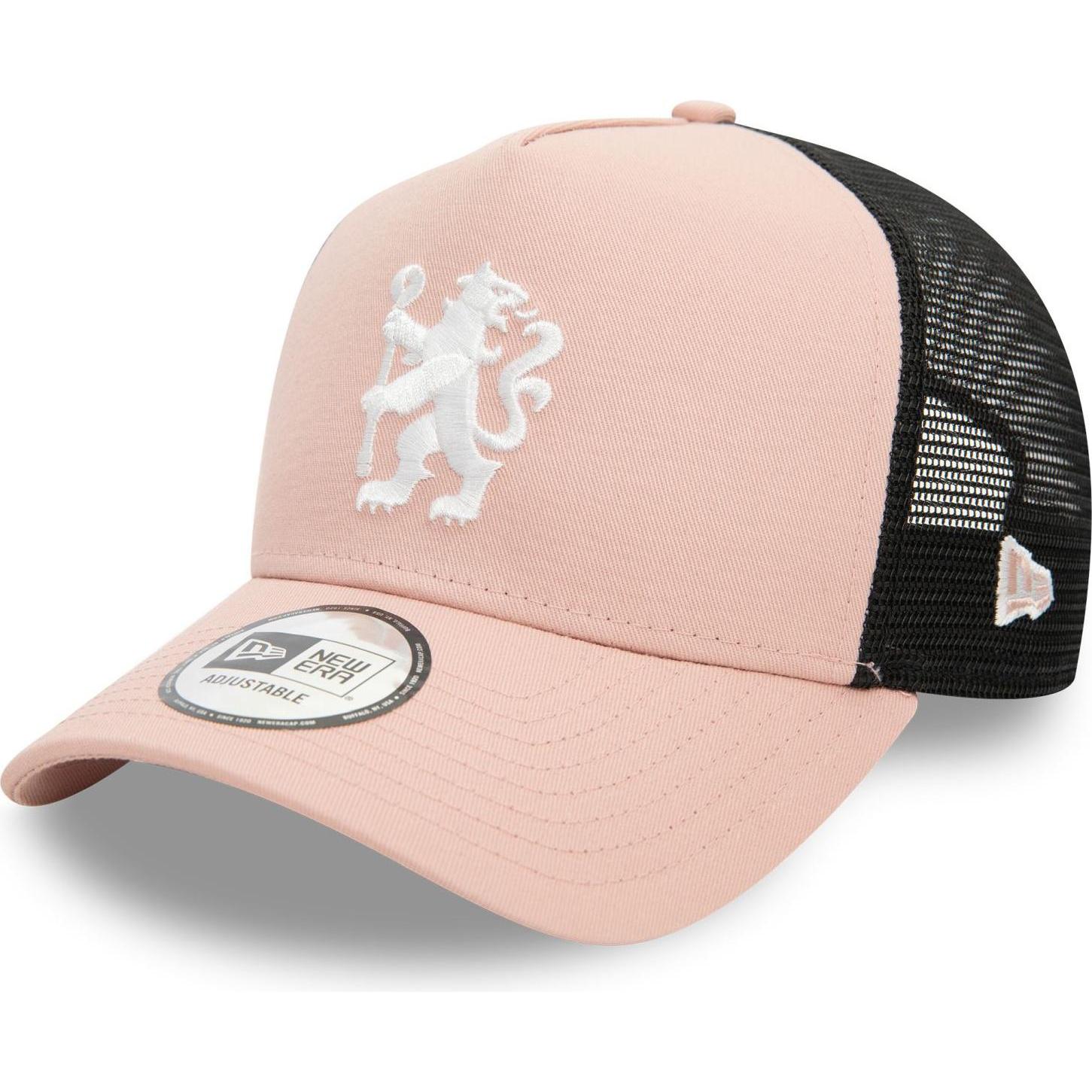 New Era, Herren, Cap, A-Frame Mesh Trucker Cap - FC Chelsea rosa, Rosa