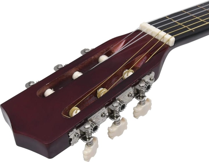 Produktbild VidaXL Gitarrenset (Konzertgitarren Set, Nylon, Lindenholz, Hartplastik)