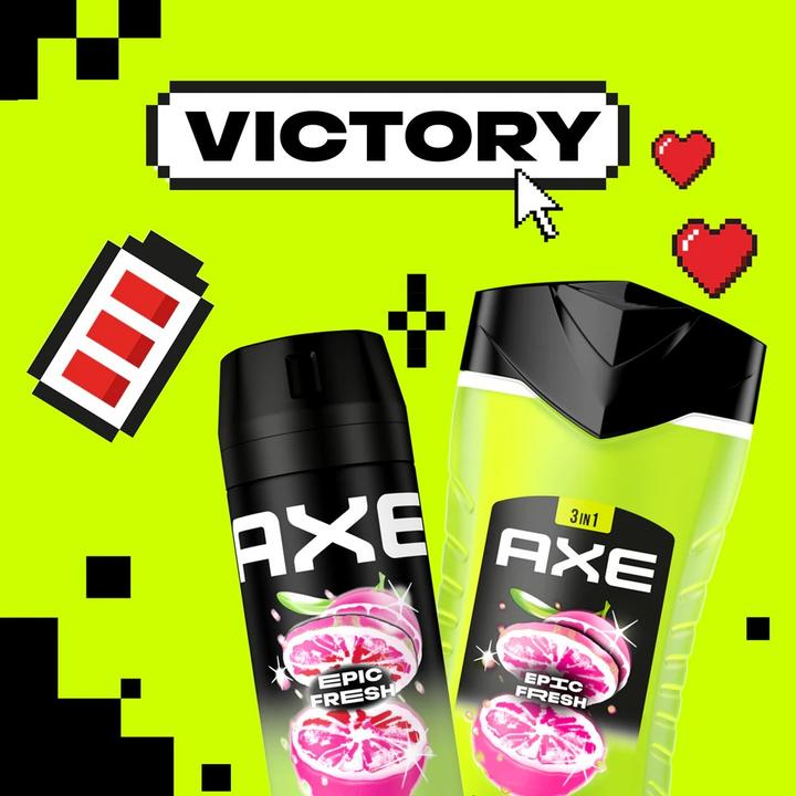 Actual product image AXE Epic Fresh Body. Face and Hair (3 in 1 ) - Volume: 400 ml (400 ml)