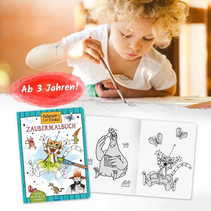 Produktbild Pettersson & Findus Zaubermalbuch