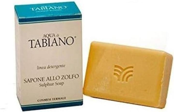 Immagine prodotto Aqua Di Tabiano Sapone solido per il corpo allo zolfo 100g (Sapone duro)