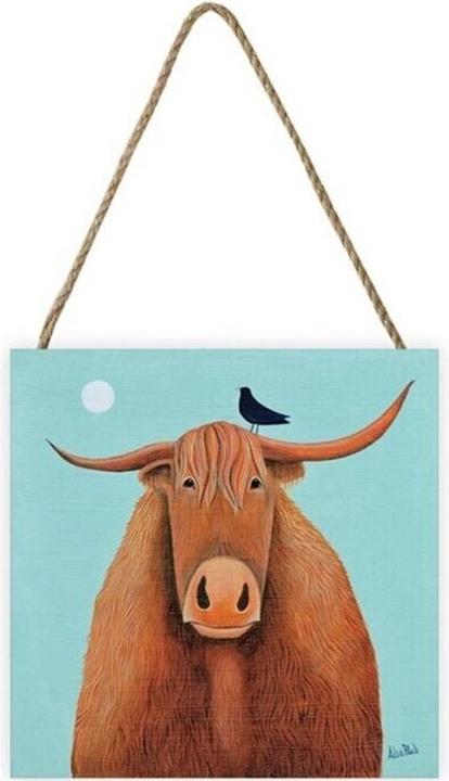 Image du produit Ailsa Black Tableau Broon Coo En bois (20.70 x 20 cm)
