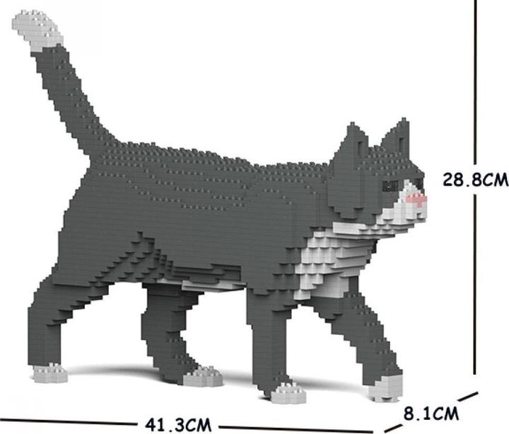 Image du produit Jekca Limited Chat gris/blanc