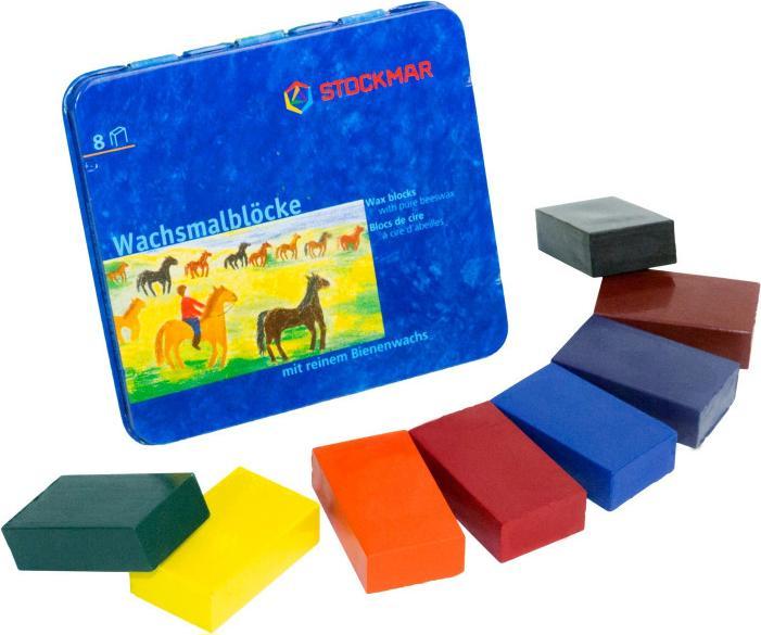 Produktbild Stockmar Wachsmalblock (8x)