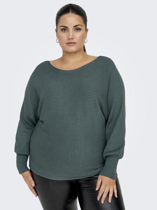 Produktbild Only Curvy einfarbiger Strickpullover (M)
