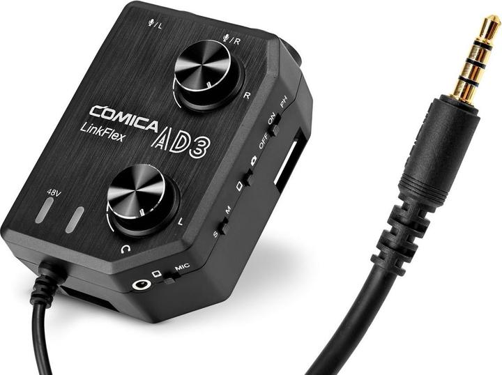 Actual product image Comica LinkFlex AD3 (3.5mm jack, 6.3mm jack)