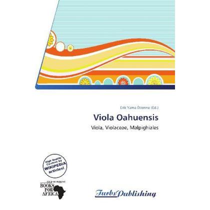 Viola Oahuensis, Fachbücher