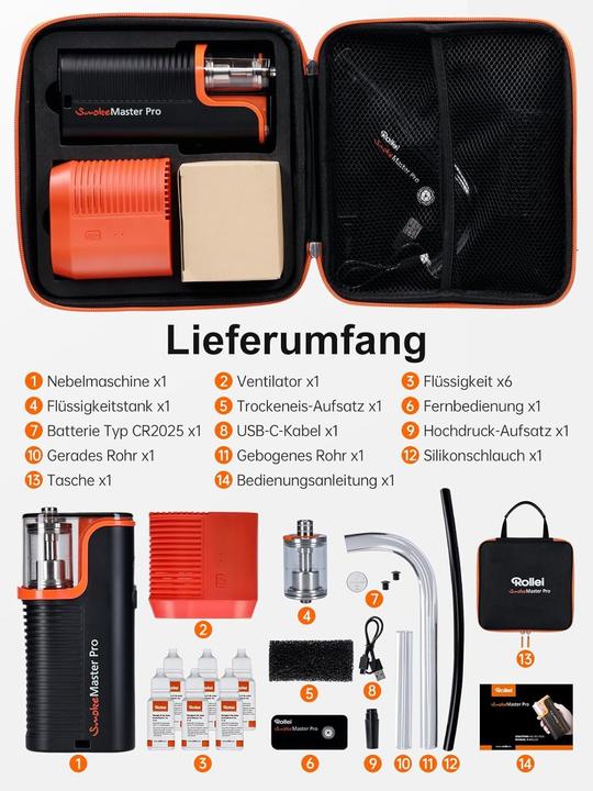 Productafbeelding Rollei Smoke Mastert Pro - Mistmachine