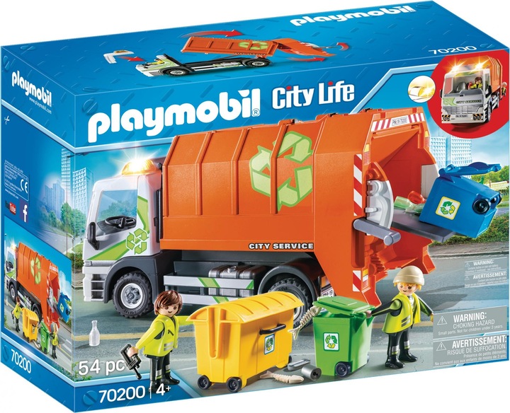 Image du produit Playmobil Camion à ordures (70200)