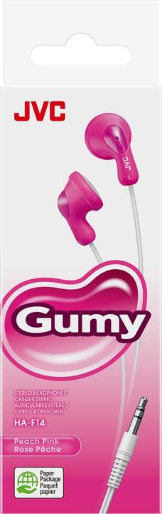 Actual product image JVC HA-F14 Gumy phones - øreproptelefo (Cable)