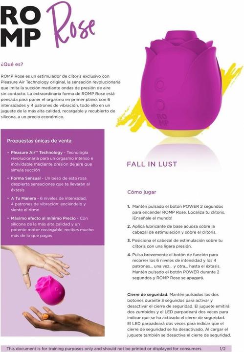 Actual product image Romp Rose